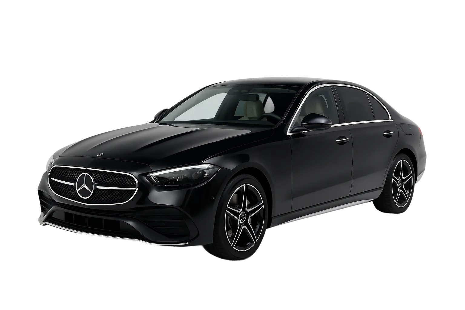 Véhicule mercedes class E Noir