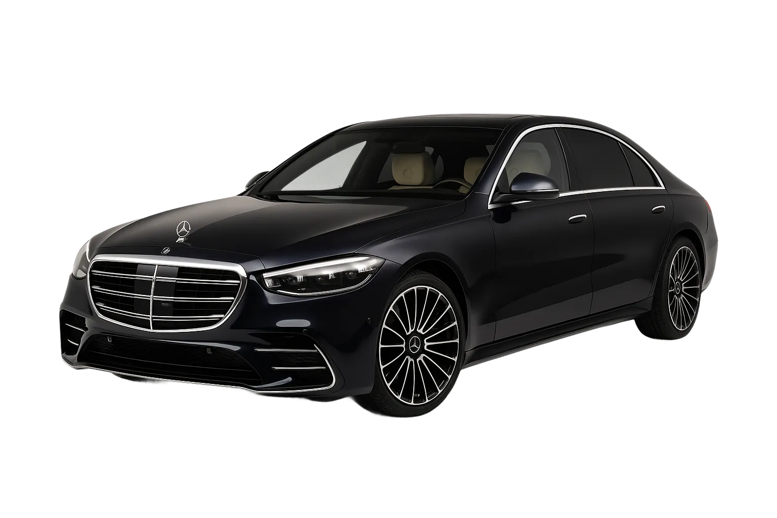 Véhicule mercedes class S Noir